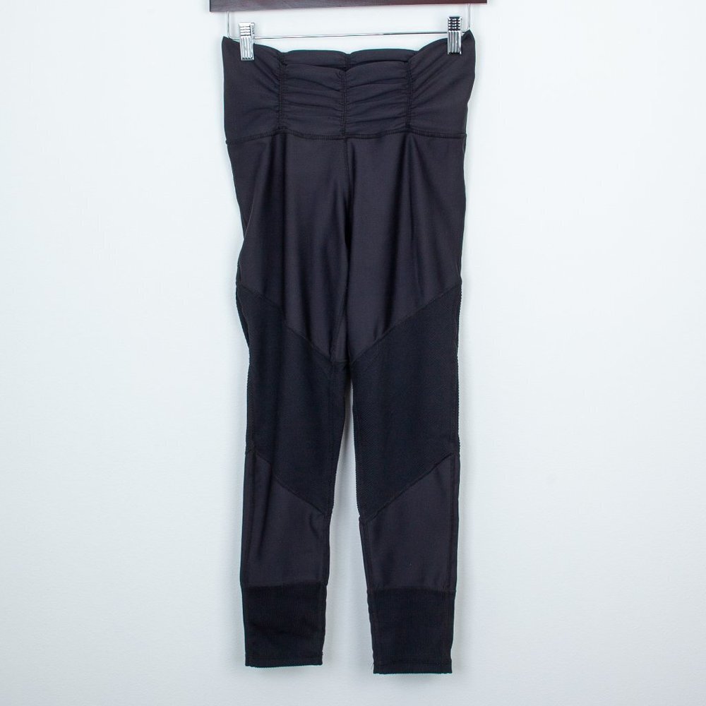 Chill By Will Moto Style Black‎ Leggings Size 1
